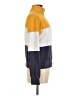 Zine Color Block Yellow Pullover Sweater Size M - photo 4