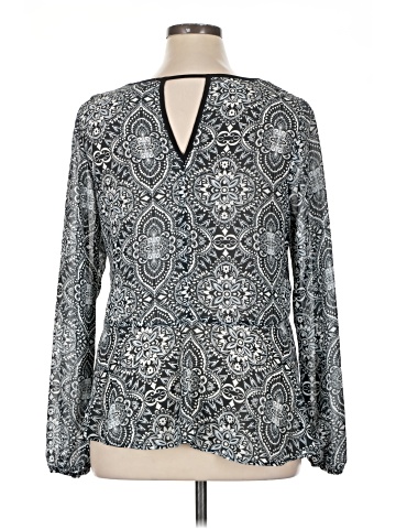 Eyeshadow Long Sleeve Blouse (view 2)