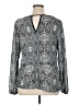 Eyeshadow Silver Long Sleeve Blouse Size XL - photo 2