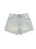 RVCA 100% Cotton Blue Denim Shorts Size 26 waist - photo 1