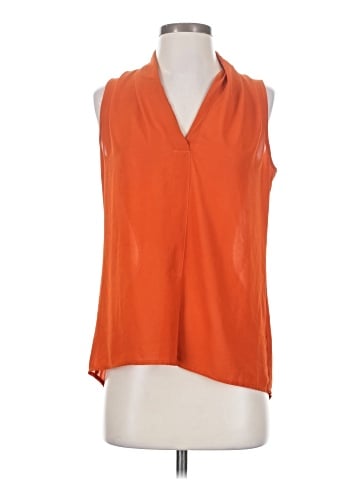 Rose + Olive Sleeveless Blouse (view 1)