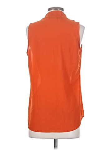 Rose + Olive Sleeveless Blouse (view 2)