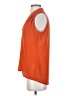 Rose + Olive 100% Polyester Orange Sleeveless Blouse Size XS - photo 5
