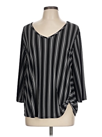 Cato 3/4 Sleeve Blouse (view 1)
