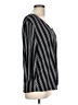Cato Black 3/4 Sleeve Blouse Size L - photo 4