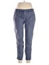 Level 99 Solid Blue Casual Pants Size M - photo 1