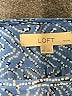 Ann Taylor LOFT 100% Polyester Blue Short Sleeve Blouse Size XXS - photo 7