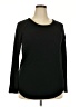 Chaser Black Long Sleeve Top Size XXL - photo 1