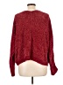Pink Rose 100% Polyester Red Pullover Sweater Size L - photo 2
