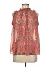 Gap Paisley Pink Sleeveless Blouse Size M - photo 1