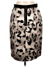 Ann Taylor Animal Print Tan Casual Skirt Size 10 - photo 2