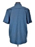 ZeroXposur Blue Short Sleeve Blouse Size L - photo 2