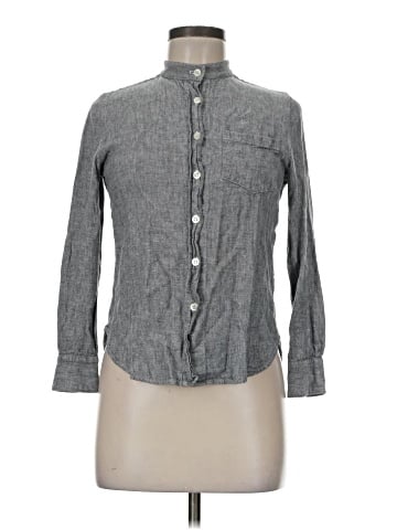 Finery Long Sleeve Button-Down Shirt (view 1)