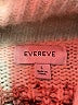 Evereve Chevron-herringbone Ivory Turtleneck Sweater Size L - photo 6