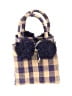 Unbranded Checkered-gingham Purple Satchel One size - photo 1