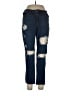 Sofia Jeans by Sofia Vergara Hearts Blue Jeans Size 12 - photo 1