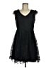 Xhilaration 100% Polyester Black Cocktail Dress Size M - photo 1