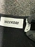Weekday Black Short Sleeve T-Shirt Size M - photo 7
