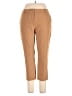 Calvin Klein Solid Brown Casual Pants Size 12 (petite) - photo 1