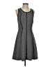 Mossimo Argyle Gray Casual Dress Size S - photo 1