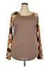 Acting Pro Brown Long Sleeve T-Shirt Size 2X - photo 1