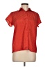 Assorted Brands Polka Dots Red Short Sleeve Blouse Size 9 - photo 1