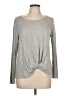 On The Road... Gray Long Sleeve Top Size L - photo 1
