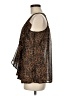 Mine Brown Sleeveless Blouse Size M - photo 5