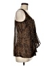 Mine Brown Sleeveless Blouse Size M - photo 4
