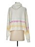 Pink Lily Tie-dye White Sweatshirt Size S - photo 2