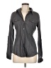 Sandra Ingrish 100% Cotton Gray Long Sleeve Polo Size M - photo 1