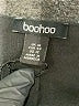 Boohoo Solid Black Casual Skirt Size 12 - photo 3