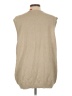 IZOD 100% Cotton Tan Sweater Vest Size L - photo 2