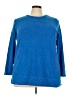 Woman Within Blue Pullover Sweater Size 22 (1X) - photo 1