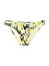 Billabong Print Yellow Swimsuit Bottoms Size L - photo 1