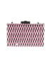 BCBGMAXAZRIA Houndstooth Pink Clutch One size - photo 3