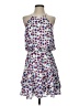 Cooper & Ella 100% Polyester Print Blue Casual Dress Size XS - photo 1