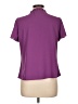 Shein 100% Polyester Purple Short Sleeve Blouse Size L - photo 2