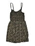 Assorted Brands 100% Rayon Floral Black Dress Size L (youth) - photo 2