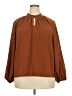Shein Curve Brown 3/4 Sleeve Blouse Size 2X - photo 1