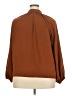 Shein Curve Brown 3/4 Sleeve Blouse Size 2X - photo 2