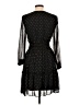 Taylor 100% Polyester Polka Dots Black Cocktail Dress Size 10 - photo 2