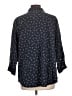 Chaps 100% Cotton Stars Blue 3/4 Sleeve Button-Down Shirt Size L (estimated) - photo 2
