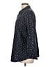 Chaps 100% Cotton Stars Blue 3/4 Sleeve Button-Down Shirt Size L (estimated) - photo 5