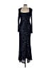 Xscape Stars Black Cocktail Dress Size 10 - photo 1