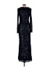 Xscape Stars Black Cocktail Dress Size 10 - photo 2