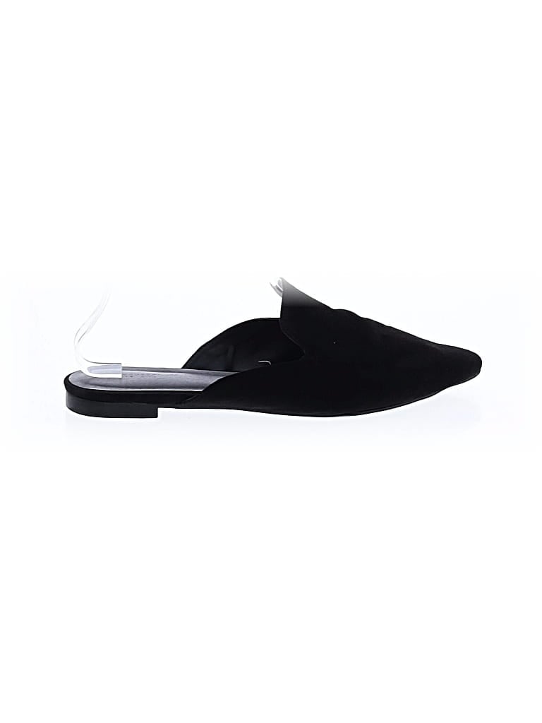 Pre-owned Forever Mule/clog In Black