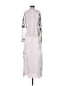 Unbranded Graphic Ivory Casual Dress Size S - photo 2