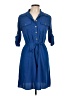 Speed Control 100% Polyester Blue 3/4 Sleeve Top Size L - photo 1
