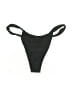 Zaful Solid Black Swimsuit Bottoms Size M - photo 1